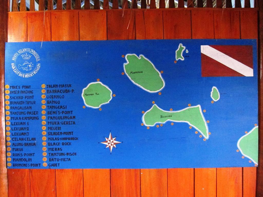 Raja Laut Dive Resort Бунакен Экстерьер фото